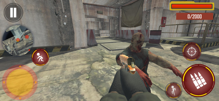 Zombie Games Guns Shooting