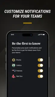 nbc sports boston: team news iphone screenshot 2