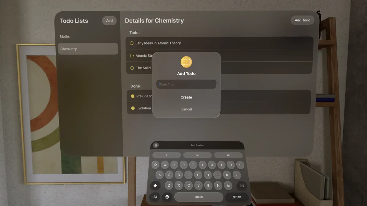 TooDo List screenshot 1