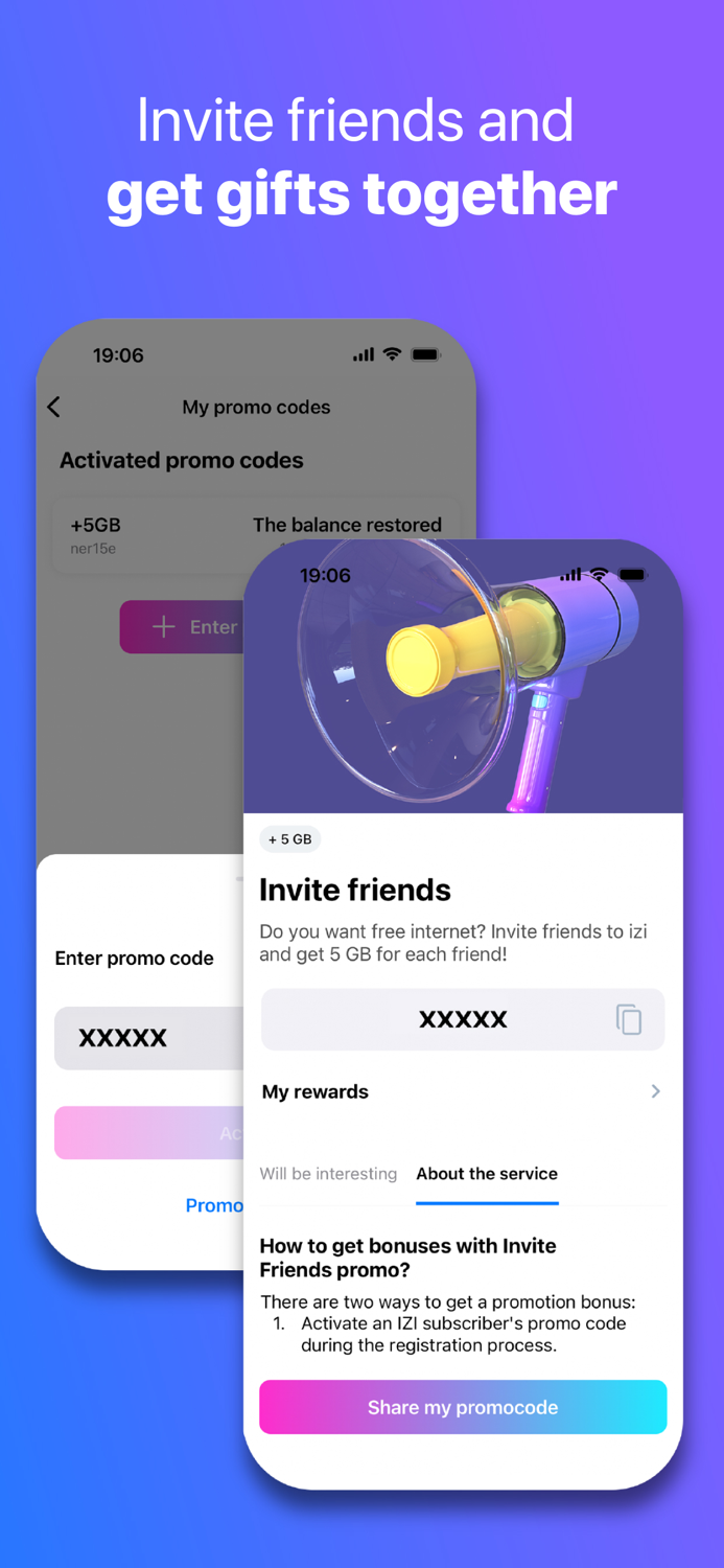 IZI play listen watch call