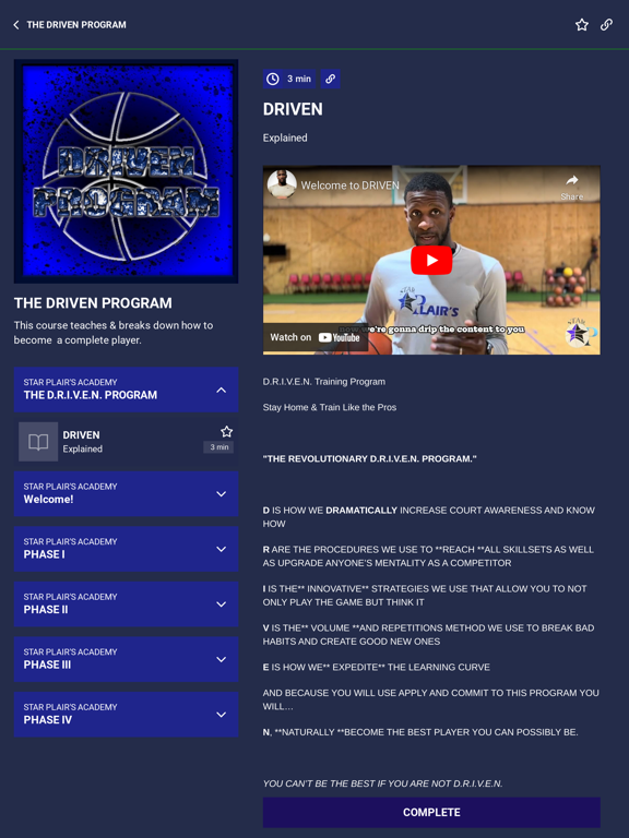 Star Plairs App iPad screenshot 2 - Sports app