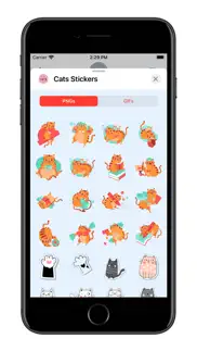 cute cats - gifs & stickers iphone screenshot 3