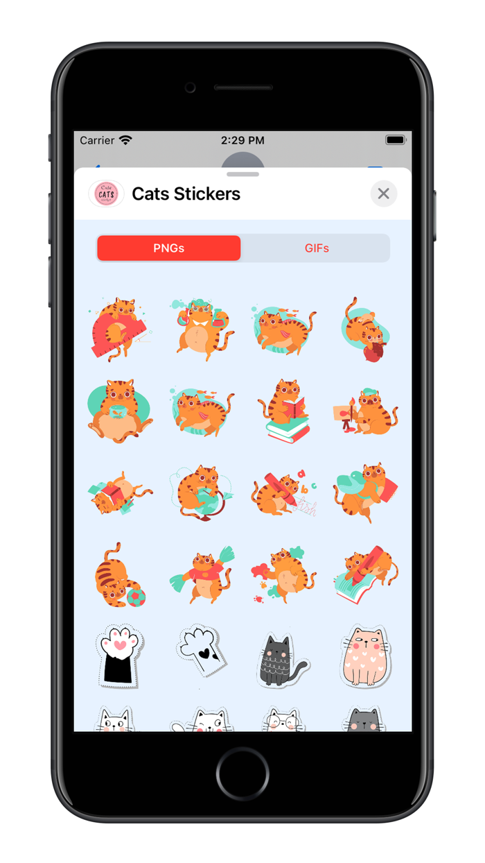 Cute Cats - GIFs and Stickers
