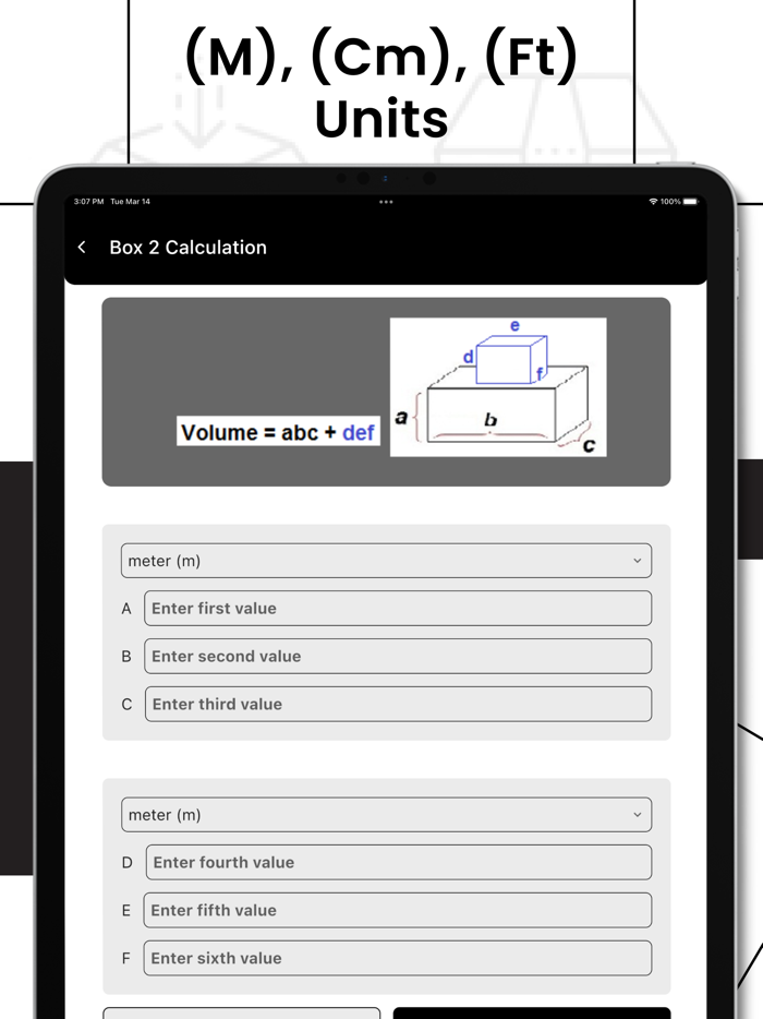 Box Volume Calculator
