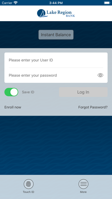 LakeRegionBank Mobile Banking Screenshot