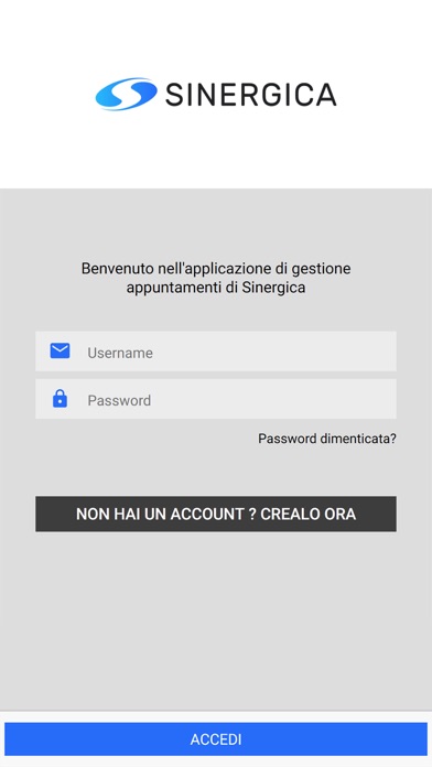 Appuntamenti Sinergica Screenshot