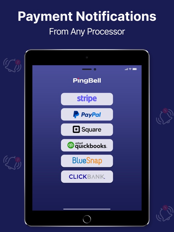 PingBell iPad screenshot 3 - Business app