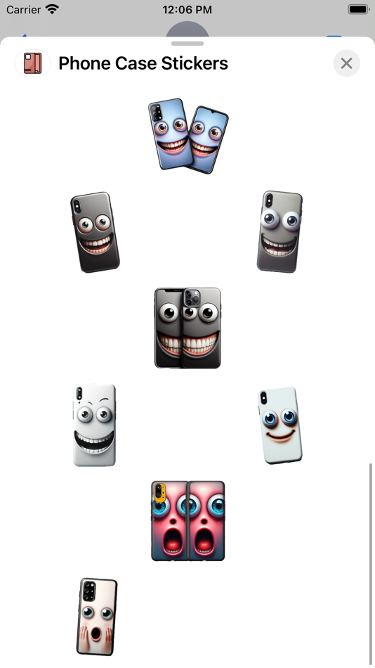 #3. Phone Case Stickers (iOS) Podle: Paul Scott