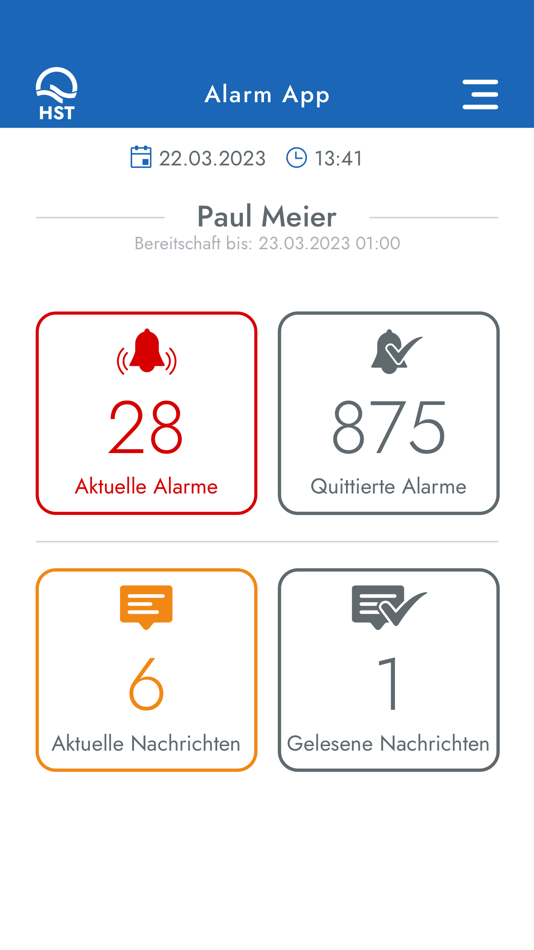 #1. HST Alarm App (iOS) By: HST Systemtechnik GmbH & Co. KG