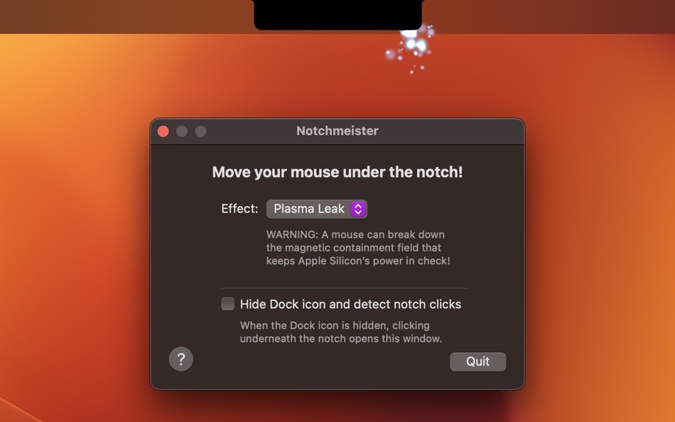 #2. Notchmeister (macOS) 由: The Iconfactory