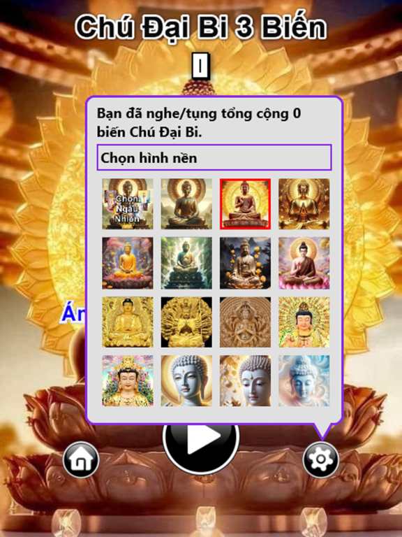 Chú Đại Bi - Chữ Chạy Rất Hay iPad screenshot