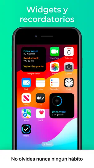 Captura de pantalla de HabitApp: Habit Tracker en iPhone 4