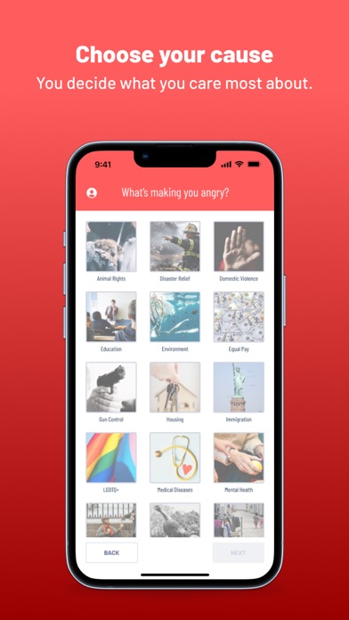 Fundrage Screenshot