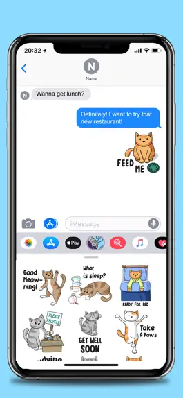 Game screenshot Doodlecats: Cat Stickers apk