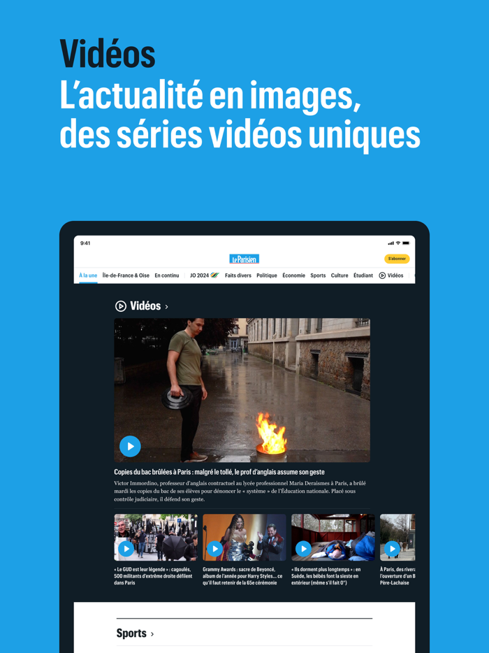 Le Parisien  linfo en direct