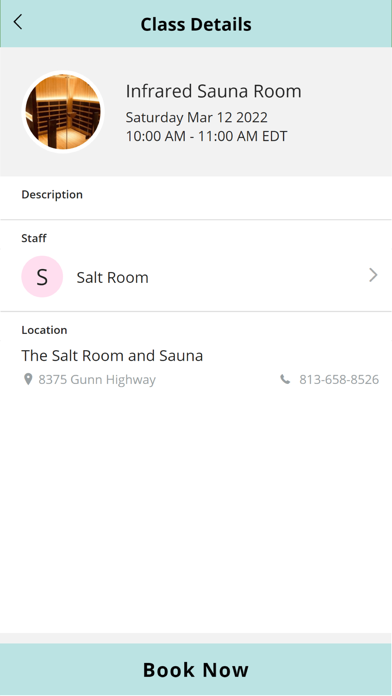 Salt-Room and Sauna Screenshot