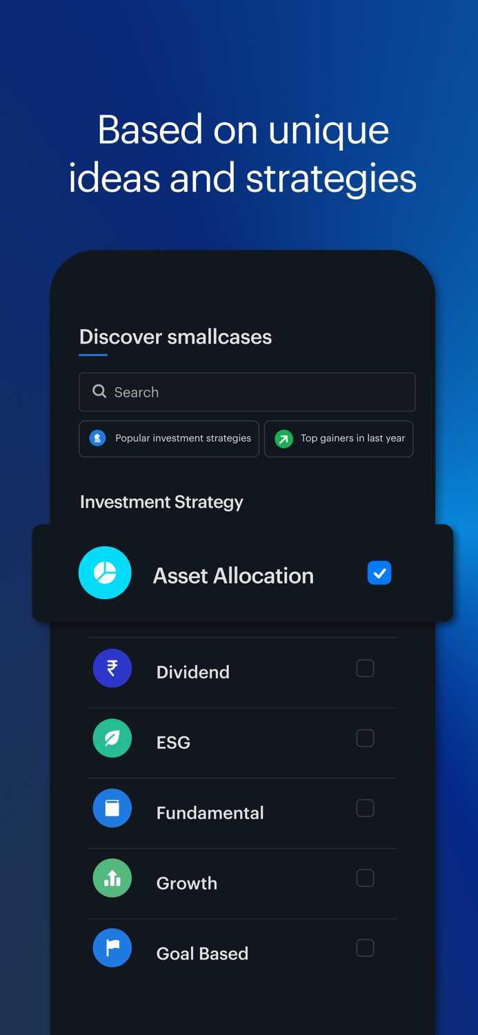 smallcase Stock Investments