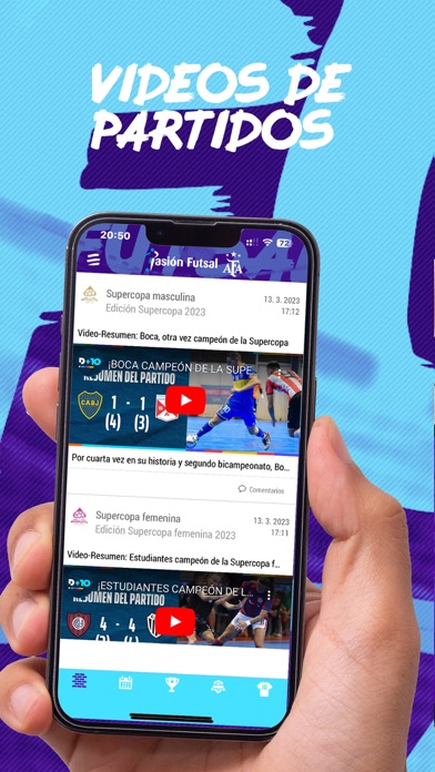 Pasión Futsal Screenshot
