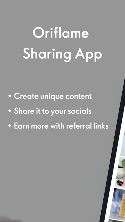Oriflame Sharing App