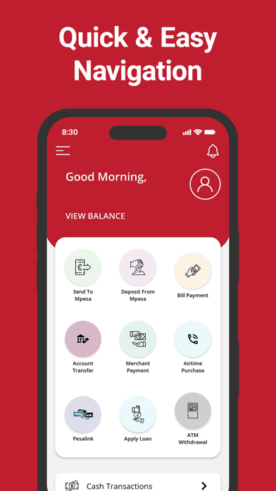 Kingdom Sacco Mobile App Screenshot