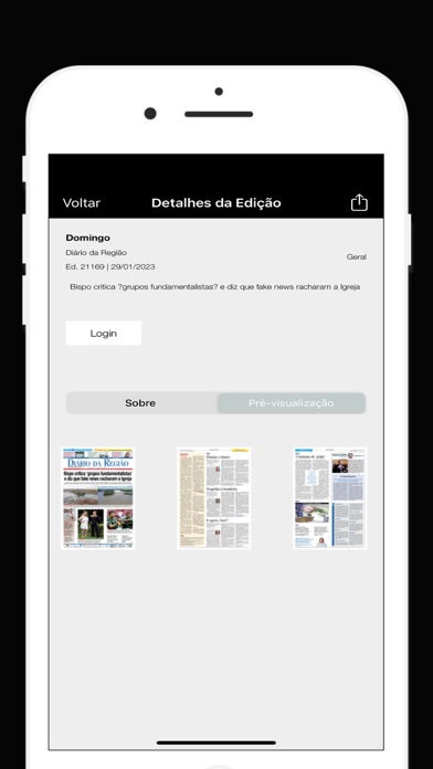 Diário da Região Digital Screenshot