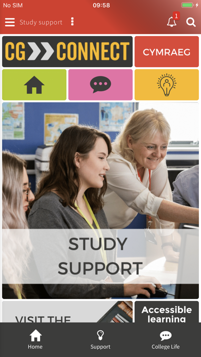 Coleg Gwent Connect Screenshot