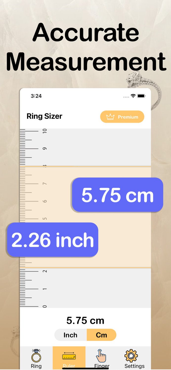 Ring Sizer - Tape Measure