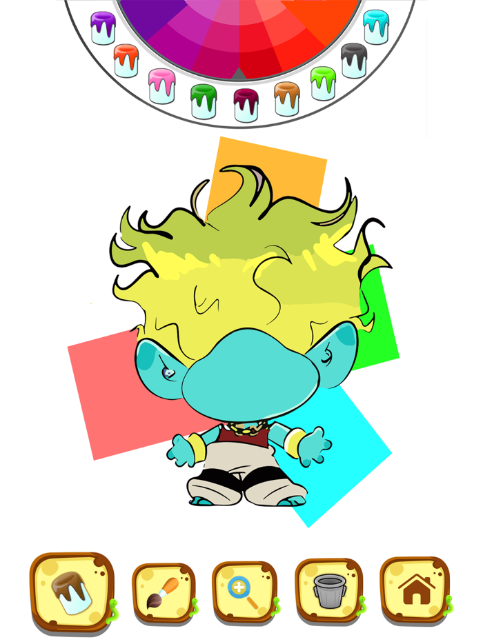 My Coloring TRolls - Game