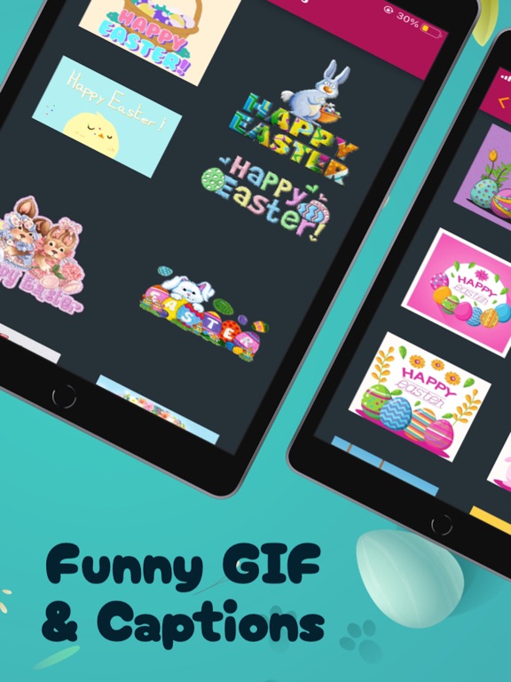 Screenshot #6 pour JoyeuxjourdePâquessouhaitedes