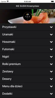 ike sushi krasnystaw iphone screenshot 1