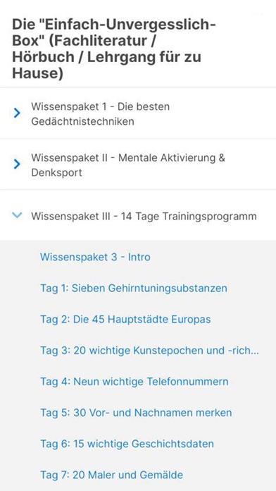 Unvergesslich Screenshot