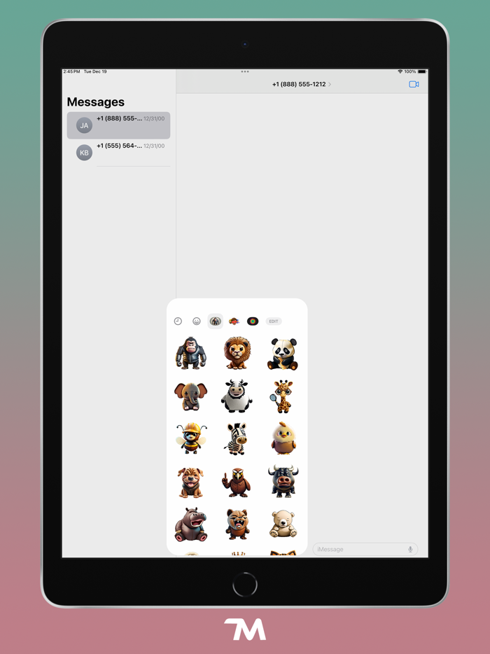 Animal Plushies Stickers