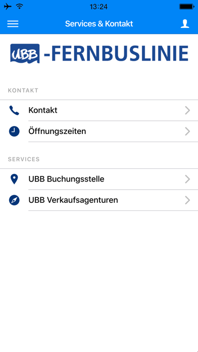 UBB Fernbus Screenshot