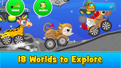 Animal Cars Kids Racing Game Screenshot