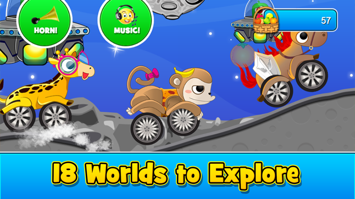 Animal Cars Kids Racing Game