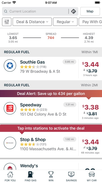 GasBuddy: Find & Pay for Gas