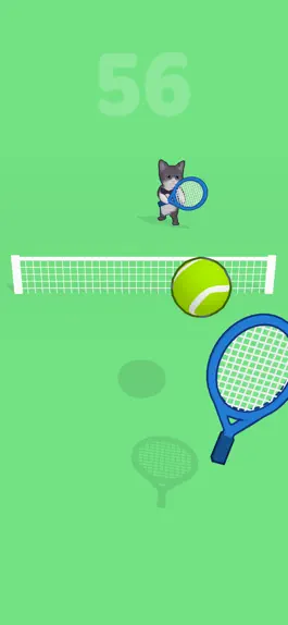 Game screenshot Tennis Cat 3D apk
