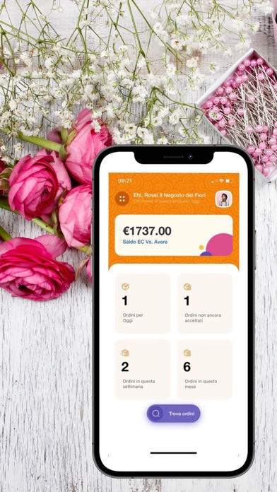 App Wineflowers for Florists Screenshot