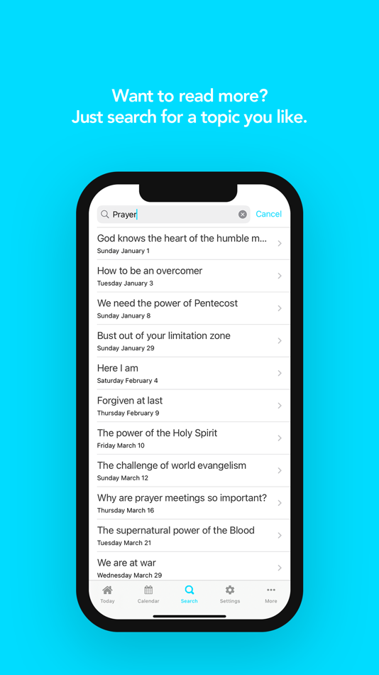 #4. The Blessing Devotional (iOS) โดย: Johan Maasbach World Mission
