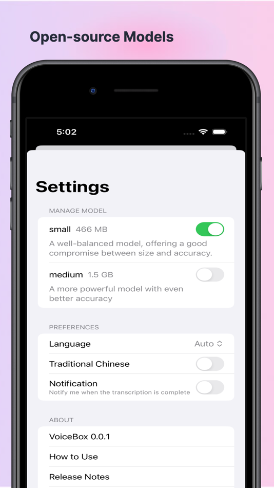 #3. VoiceBox (iOS) Podle: 涛 李