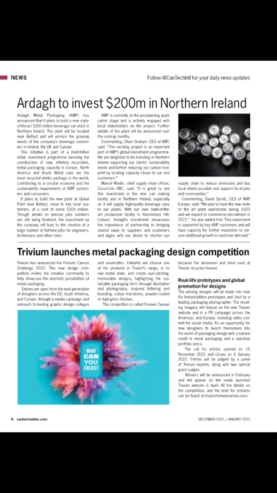 CanTech International Screenshot