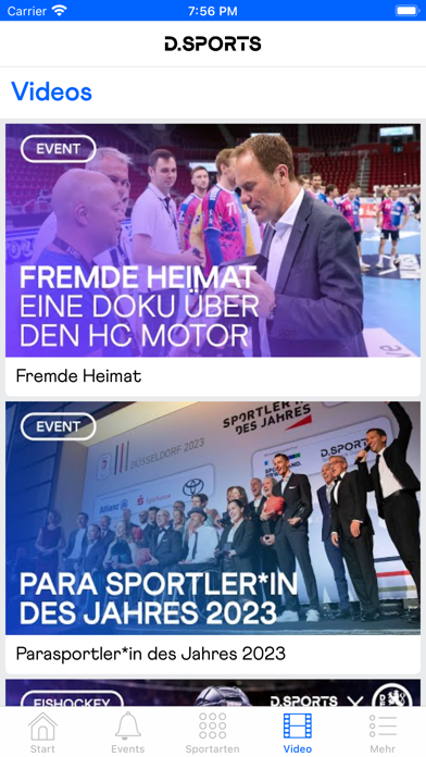 D.SPORTS Screenshot