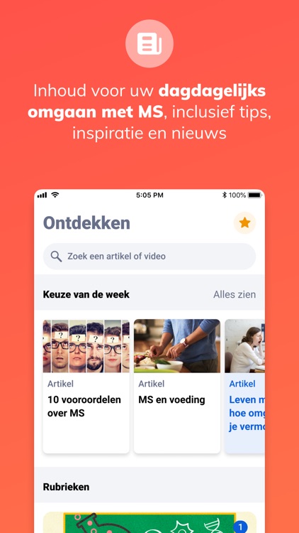 Cleo, mijn MS-app