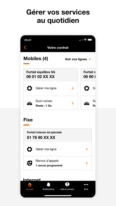 Screenshot #3 pour Orange Pro, espace client pro