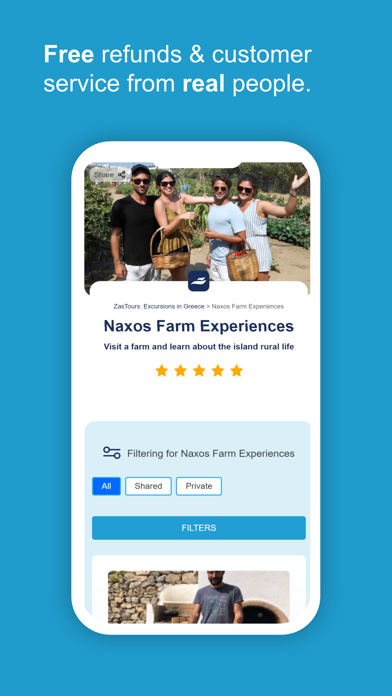 Zas Tours - Greek Excursions Screenshot