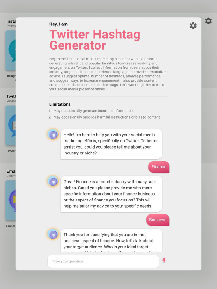 Social Media Content Generator