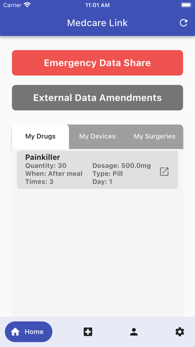 Medcare Link Screenshot