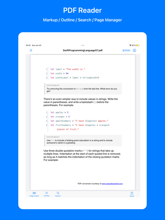 Screenshot #3 for PDF Mpjex - Editor for pdf