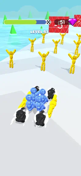 Game screenshot Human Vehicle: Rope-man 3d run hack