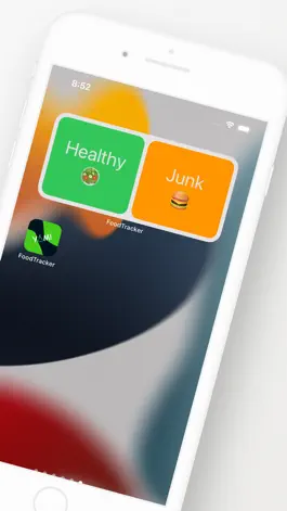 Game screenshot Yum - Food Tracker Widget apk